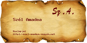 Szél Amadea névjegykártya